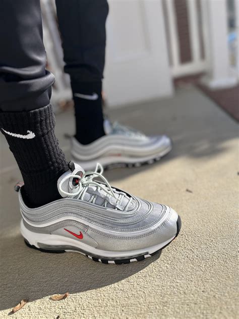 nike air max 97 damen schwarz silber|nike air max silver bullet 2022.